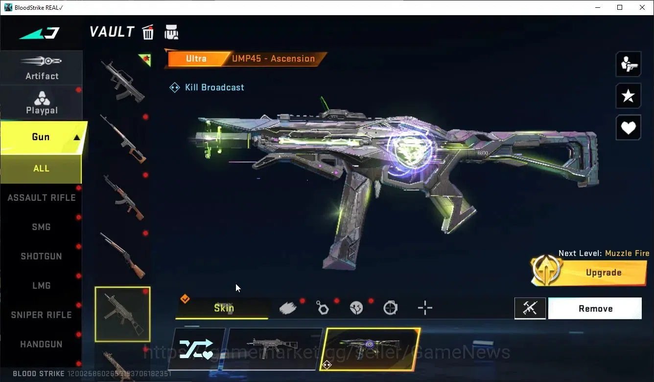 Blood Strike Accounts ASIA|ETERNAL DeAgle+Collab TOKRAV MCX,FN2000,Takem image 14