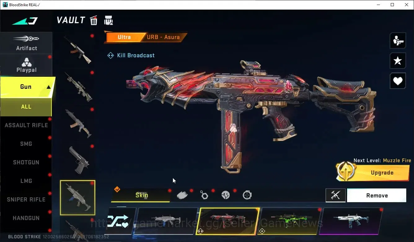 Blood Strike Accounts ASIA|ETERNAL DeAgle+Collab TOKRAV MCX,FN2000,Takem image 17
