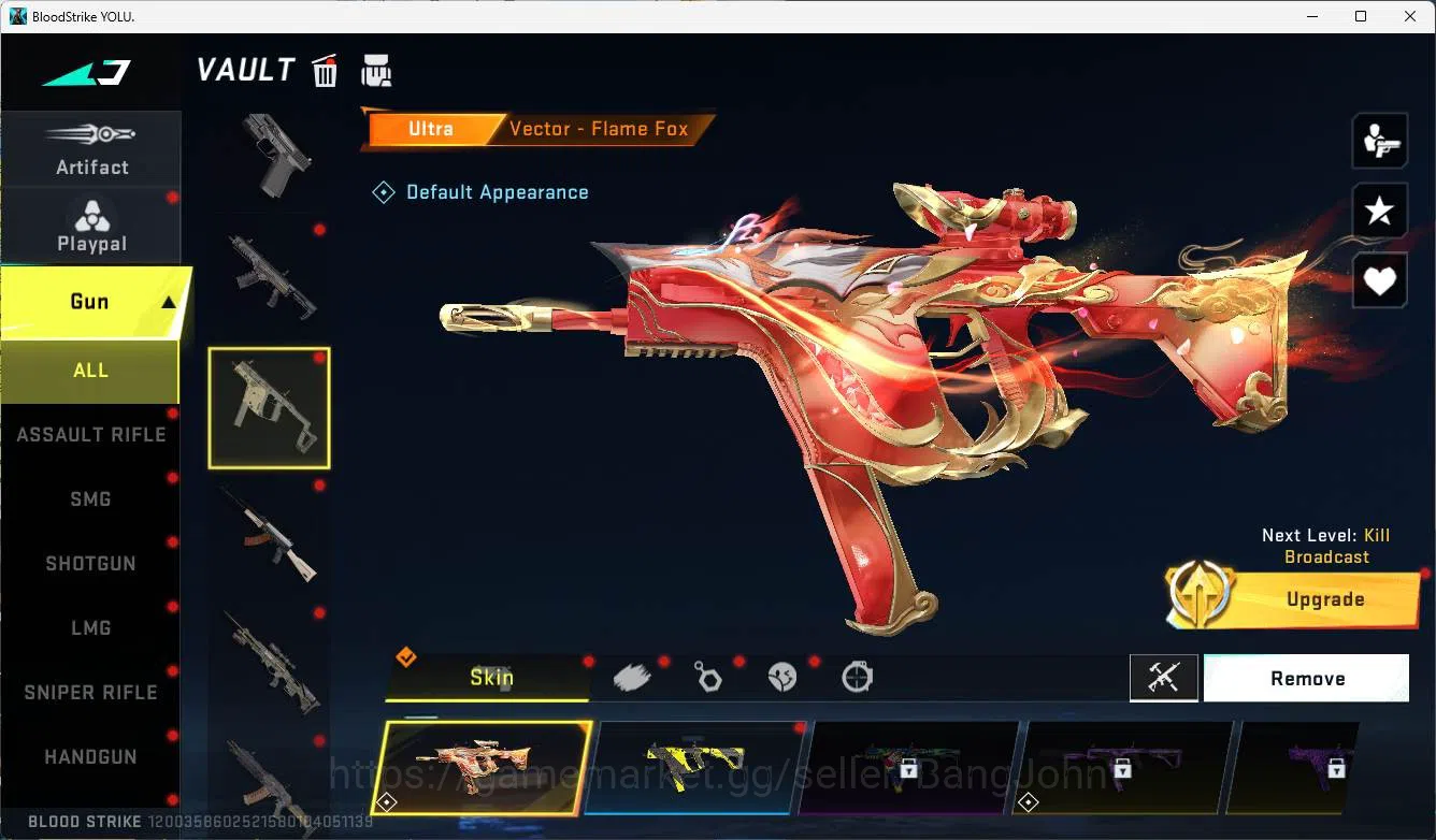 Blood Strike Accounts Others ASIA| ultra(ethan, hank, katya), zanpakuto, Eter AK47, Eter KAG, Limited AR, Limited RPK, ultra 10
