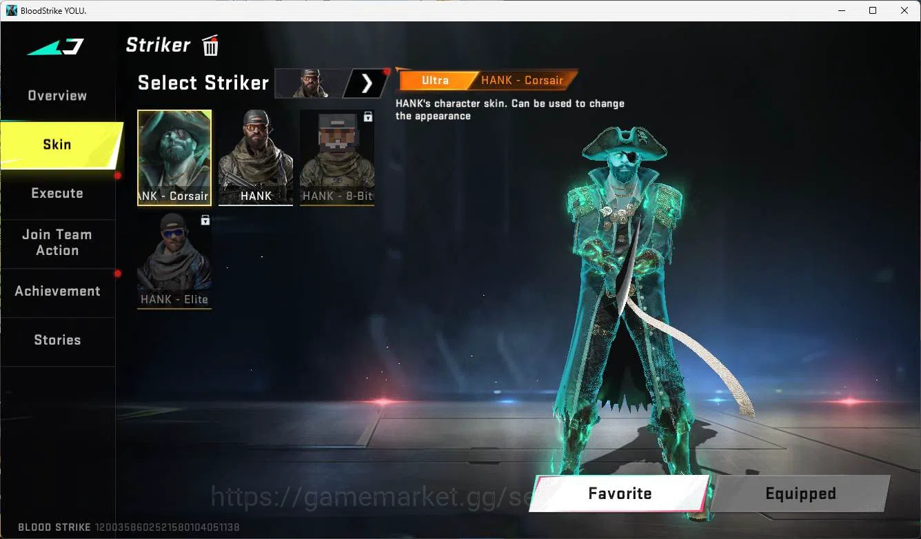 Blood Strike Accounts Others ASIA| ultra(ethan, hank, katya), zanpakuto, Eter AK47, Eter KAG, Limited AR, Limited RPK, ultra 3