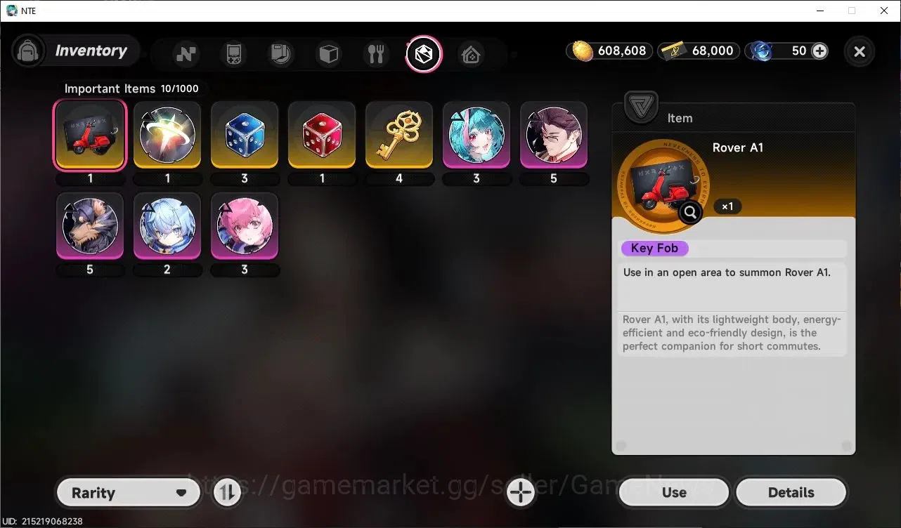 Neverness to Everness Accounts GLOBAL NA|HL 12|3 S-Class 2 Limited| Shinku, Hotori Awk 1, Hathor |3 Selector On|2 Glider 15