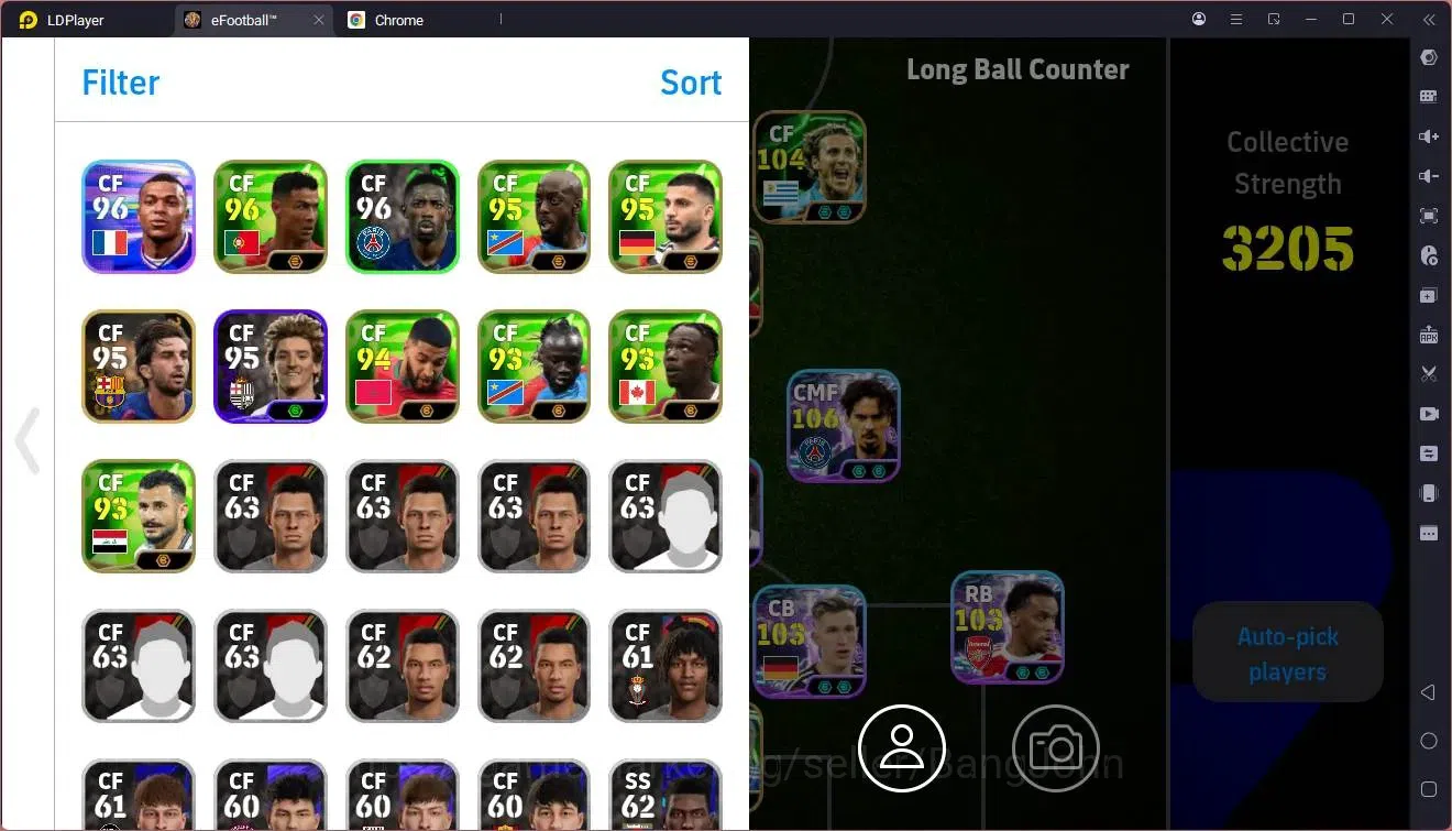 eFootball Accounts Mobile |PW 3205|Epic Kahn,Lampard,Maldini,Frolan,B image 2
