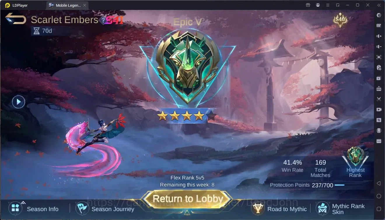 Mobile Legends: Bang Bang Accounts Collector Global |Hero 76|Skin 77|Seasoned|Prime Granger|Spongebob Cyclops|M7 Granger|9th 13