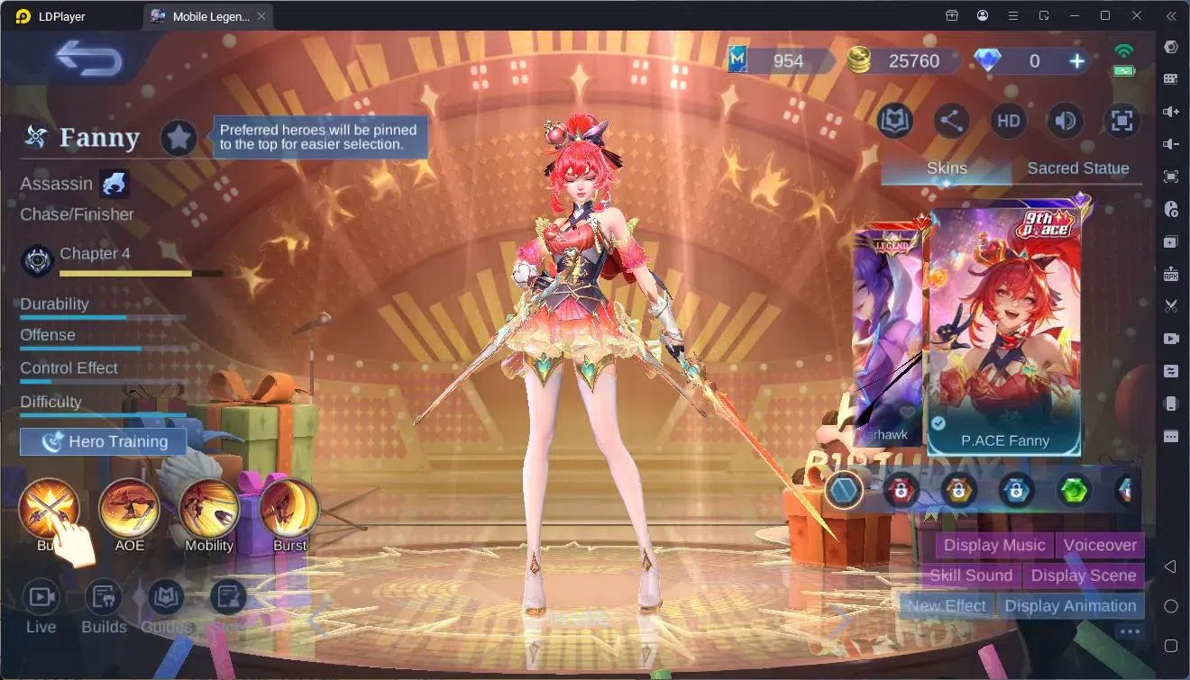 Mobile Legends: Bang Bang Accounts Collector Global |Hero 76|Skin 77|Seasoned|Prime Granger|Spongebob Cyclops|M7 Granger|9th 19