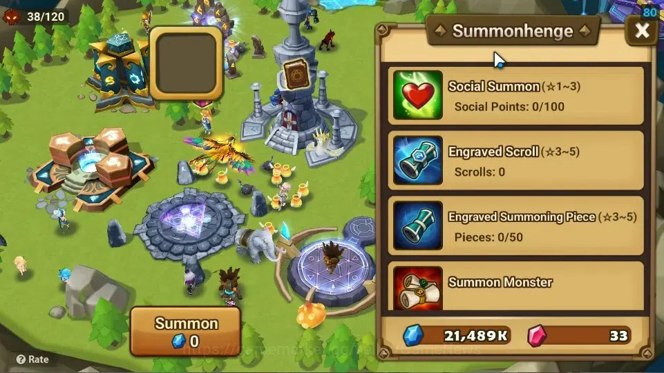 Summoners War: Sky Arena Accounts Starter ASIA|Lv 26|Ready Gacha|103 12 YSC + 160 11 YSC + 3 LAAS + 5 LS + 4 LDS + 121 MS |1 12