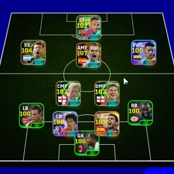 eFootball Accounts High-End Android|Power 3184|2 Big Time Rodri,Andreas Iniesta|6 Epic Suarez,Paul Scholes,Etc|9 Show Time