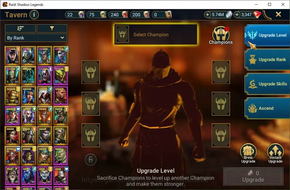 Raid: Shadow Legends Accounts Mid-Game Lv47 435K Power|19 14