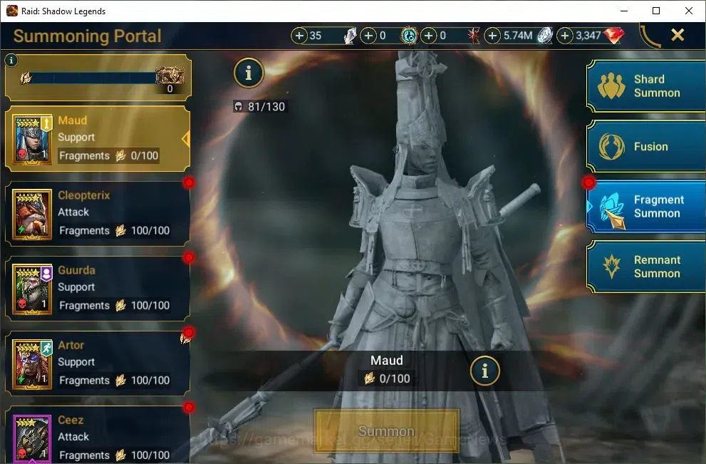 Raid: Shadow Legends Accounts Mid-Game Lv47 435K Power|19 20