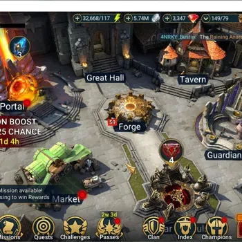 Raid: Shadow Legends Mid-Game Lv47 435K Power|19 Legend(Ninja,Alice,McAngelo,Xen image 1