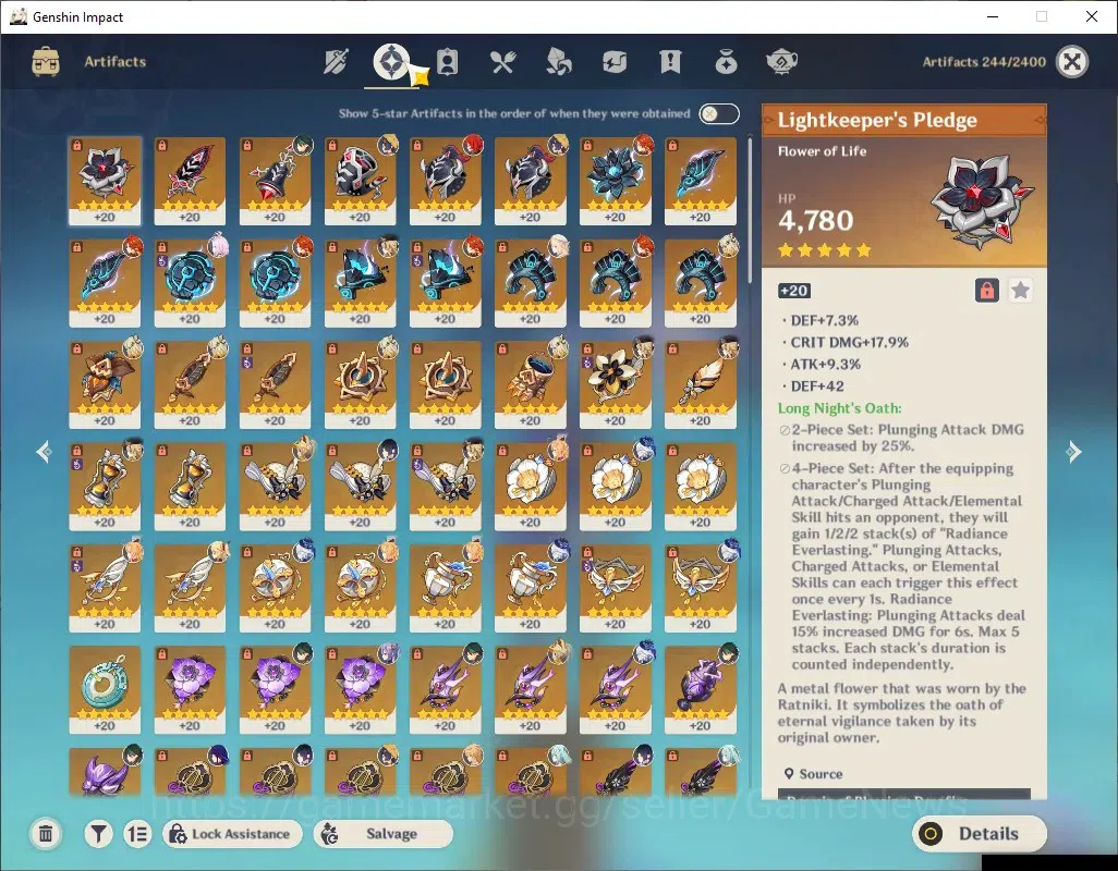 Genshin Impact Accounts ASIA|AR 59|PremTeam [Mavuika,HuTao]+Sign,Ayaka|3k  image 10