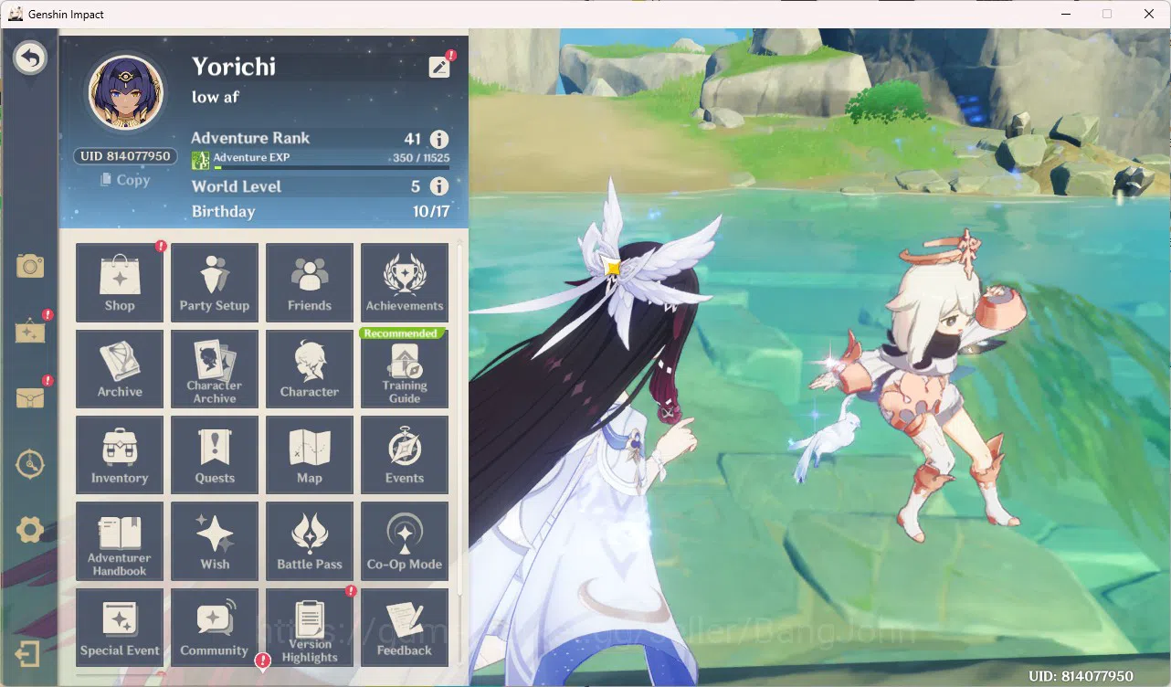 Genshin Impact Accounts Mid-Game|ASIA|AR 41|UID 81|6 Limit|Neuvillette | C image 17