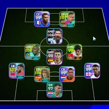 eFootball Accounts High-End Android|Power 3100|3 Epic (Carles Puyol,Claude Makelele,PE Aubameyang)|5 Show Time