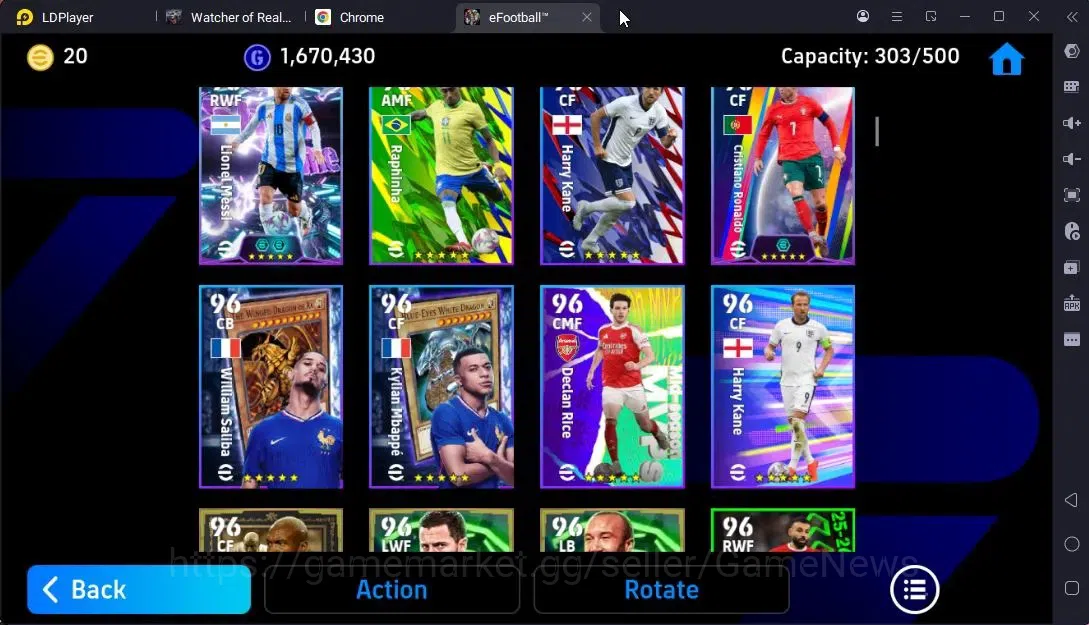 eFootball Accounts Android|Gianluigi Donaruma,Lothar Mattaus,javier Z image 15