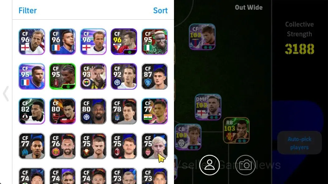 eFootball Accounts Android|Gianluigi Donaruma,Lothar Mattaus,javier Z image 2