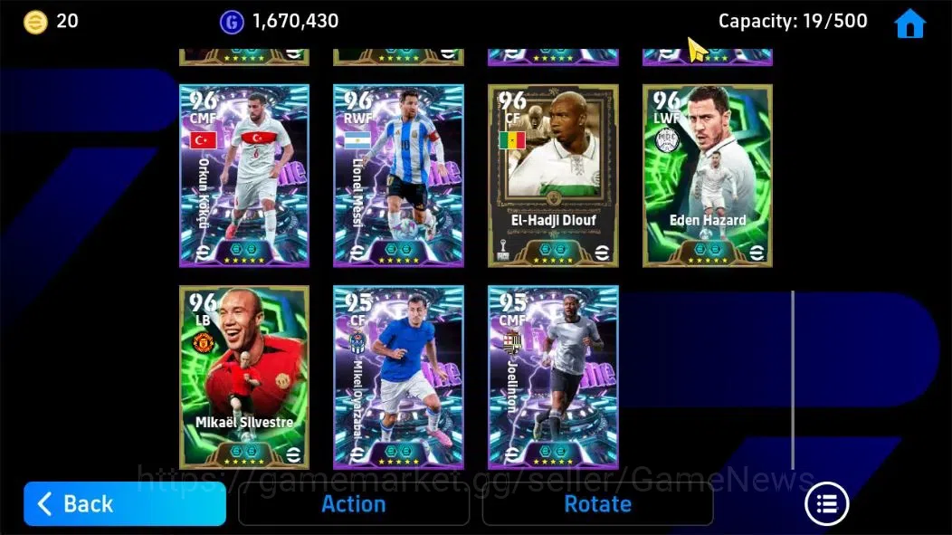 eFootball Accounts Android|Gianluigi Donaruma,Lothar Mattaus,javier Z image 7