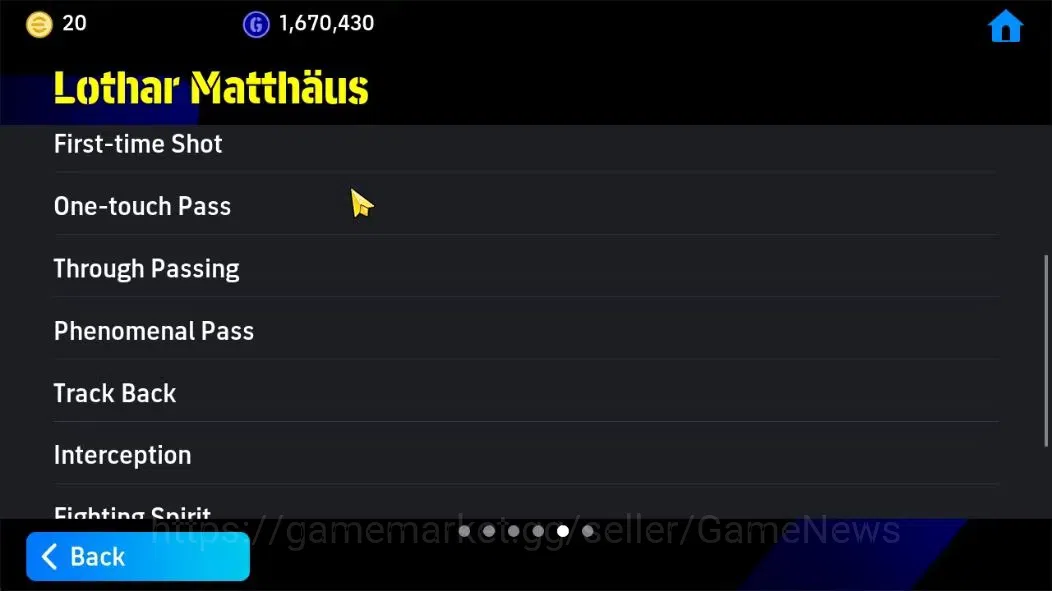 eFootball Accounts Android|Gianluigi Donaruma,Lothar Mattaus,javier Z image 8