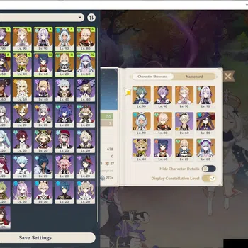 Genshin Impact Accounts Mid Game ASIA|AR 55|Team Durin+Lohen |7