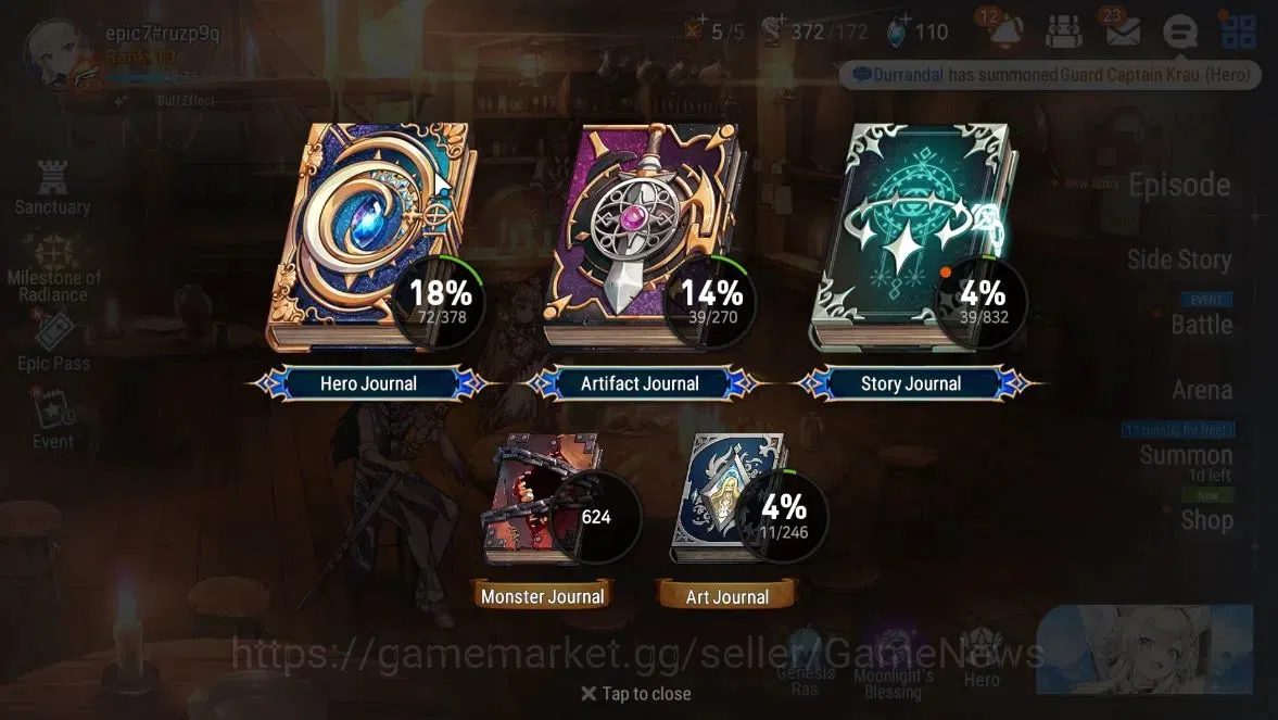 Epic Seven Accounts GLOBAL Unverif|New Era|2 ML(Straze,AShadow)+ Zahha image 3