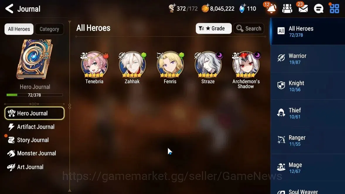 Epic Seven Accounts GLOBAL Unverif|New Era|2 ML(Straze,AShadow)+ Zahha image 5