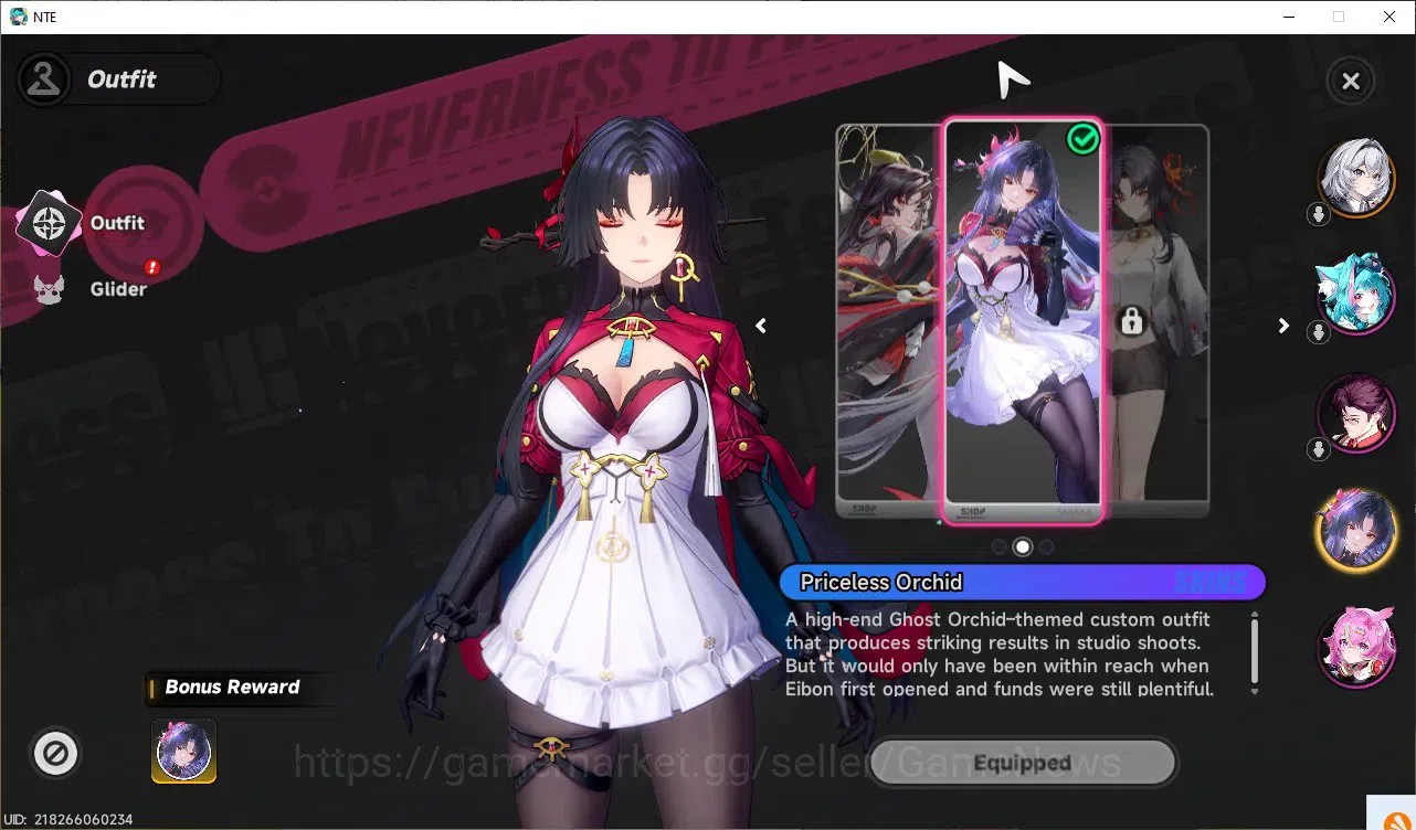 Neverness to Everness Accounts GLOBAL NA|HL 3|1 SSR| Limited Hotori + Priceless O image 2