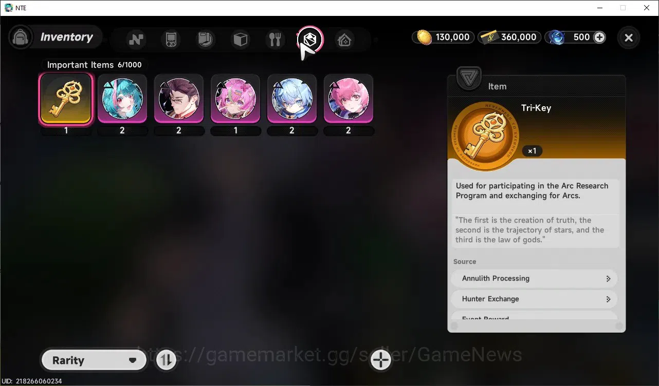 Neverness to Everness Accounts GLOBAL NA|HL 3|1 SSR| Limited Hotori + Priceless O image 8