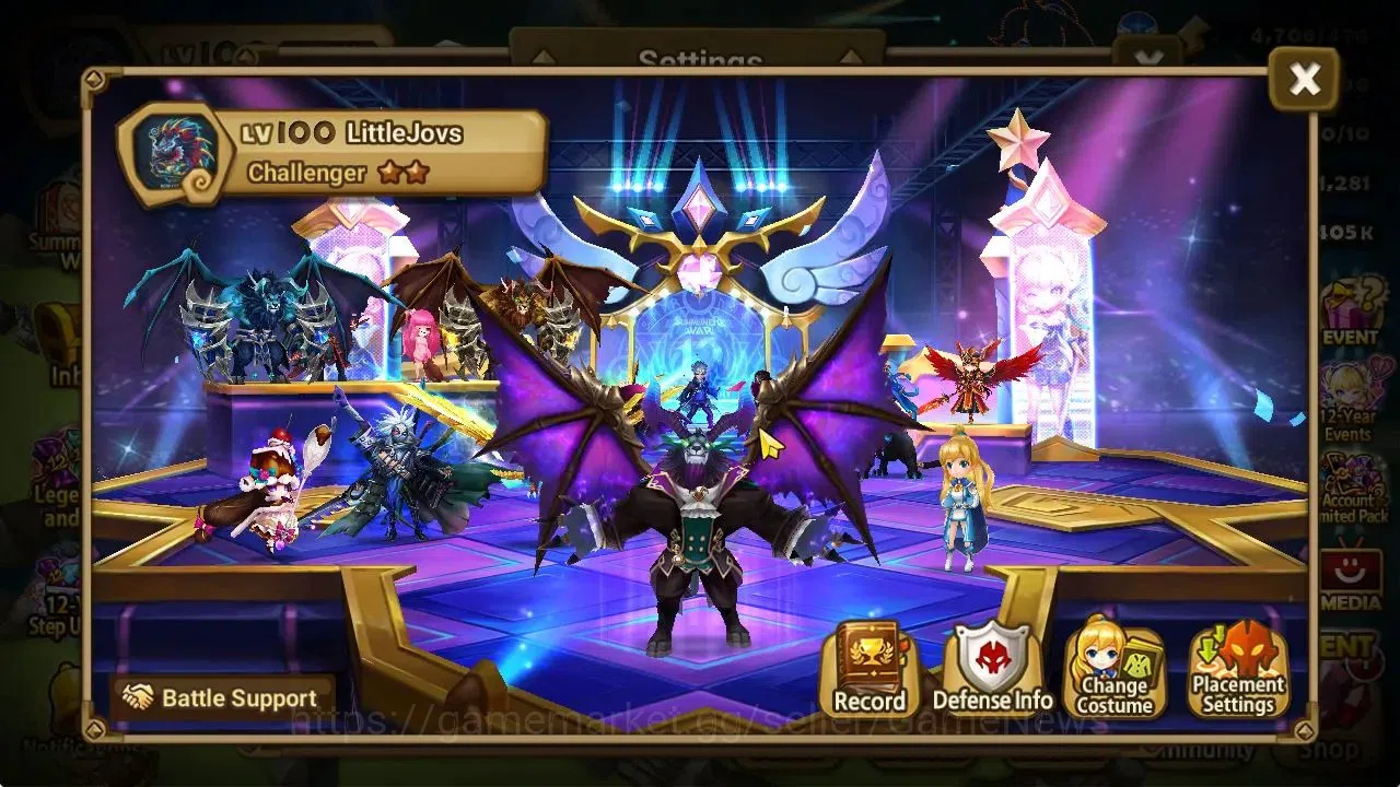 Summoners War: Sky Arena Accounts GLOBAL Lv 100|2 LD[Zeratu,Ariana]+28 Total NB5[Dai image 2