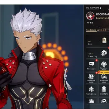 Honkai Star Rail Accounts Starter ASIA|TL33|Starter 4 Limited|Premium Archer(Archer, Rin Tohsaka, Sparkle, HuoHuo)|Check