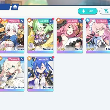 Stella Sora Accounts Global|Lv 40|9 SSR, 4 Limited|(Noya,Allie,Fuyuka T1,Snowish Laru,Gerie T3,Minova T3,Etc)|5 SSR