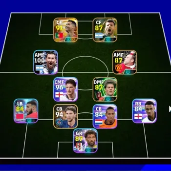 eFootball Accounts High-End Android|Power 2699|Big Time Cristiano Ronaldo|3 Epic Sergio Aguero,Xabi Alonso,Wayne Rooney|3