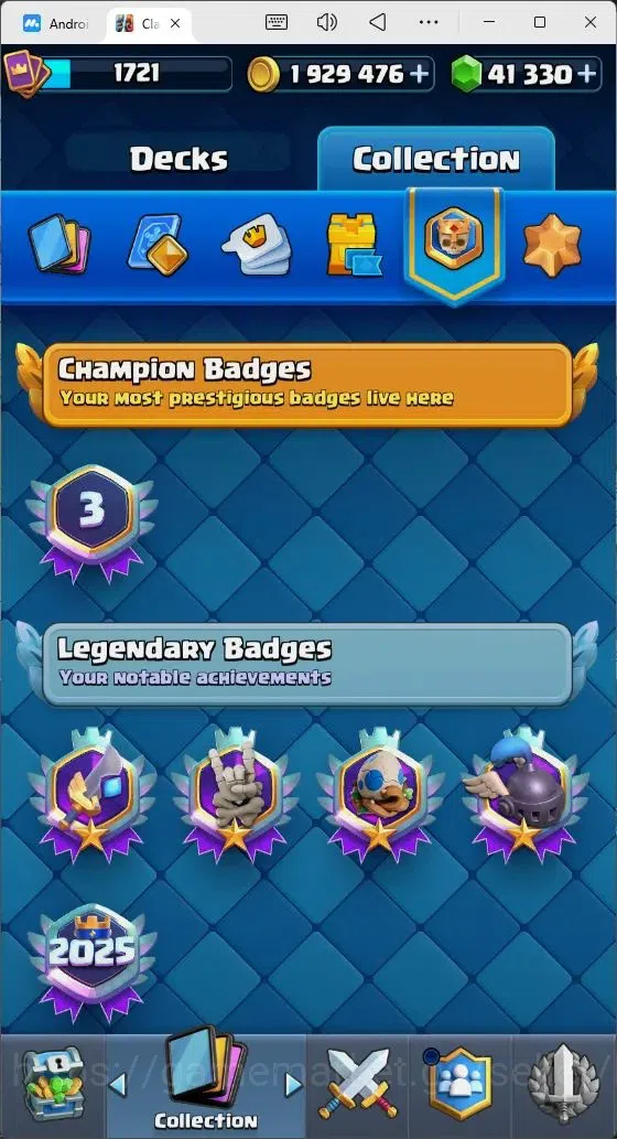 Clash Royale Accounts Mobile |Trophy 14000|5 Hero Cards| 31 Cards Lvl Ma image 20