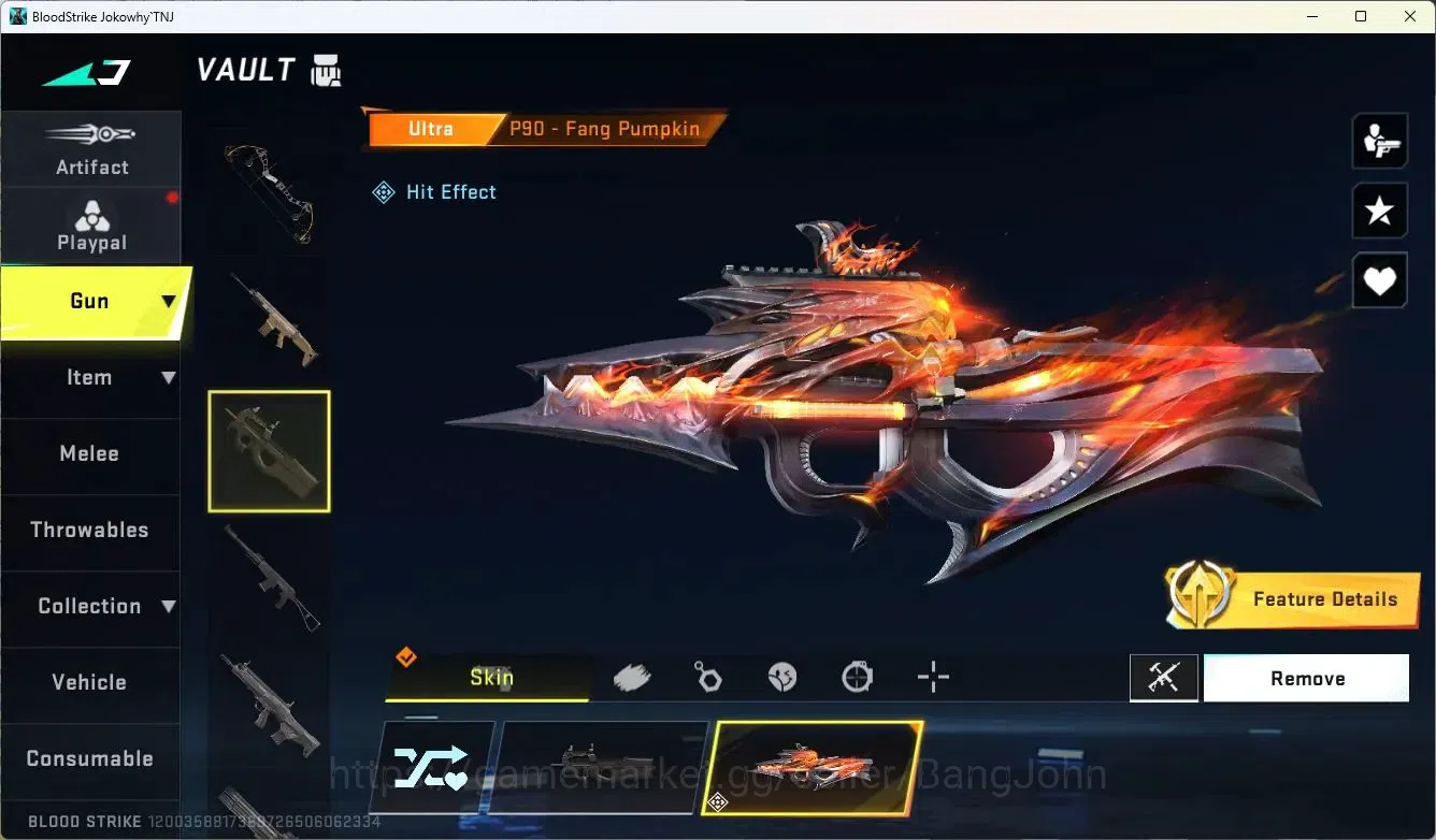 Blood Strike Accounts ASIA |ETERNAL: Desert Eagle-Scorpius|2 Collab:7DS image 6
