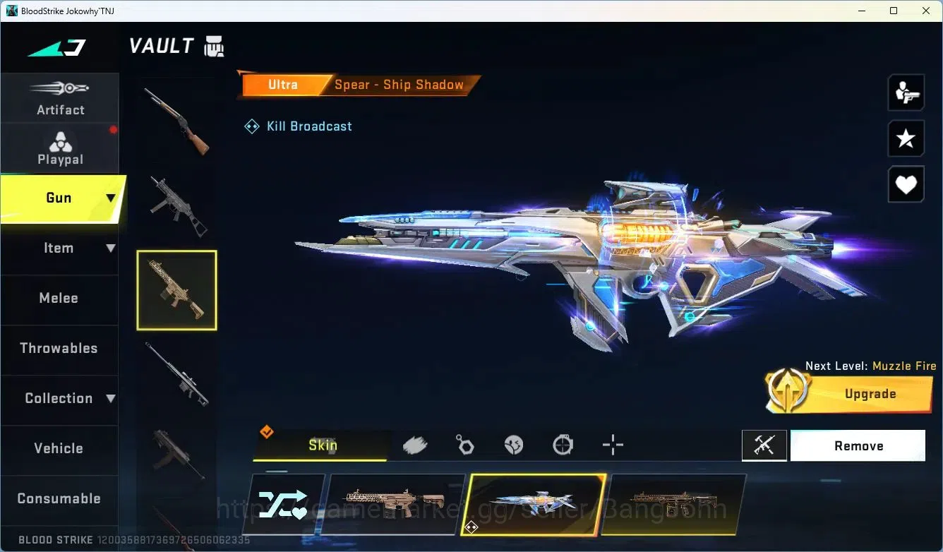 Blood Strike Accounts ASIA |ETERNAL: Desert Eagle-Scorpius|2 Collab:7DS image 8