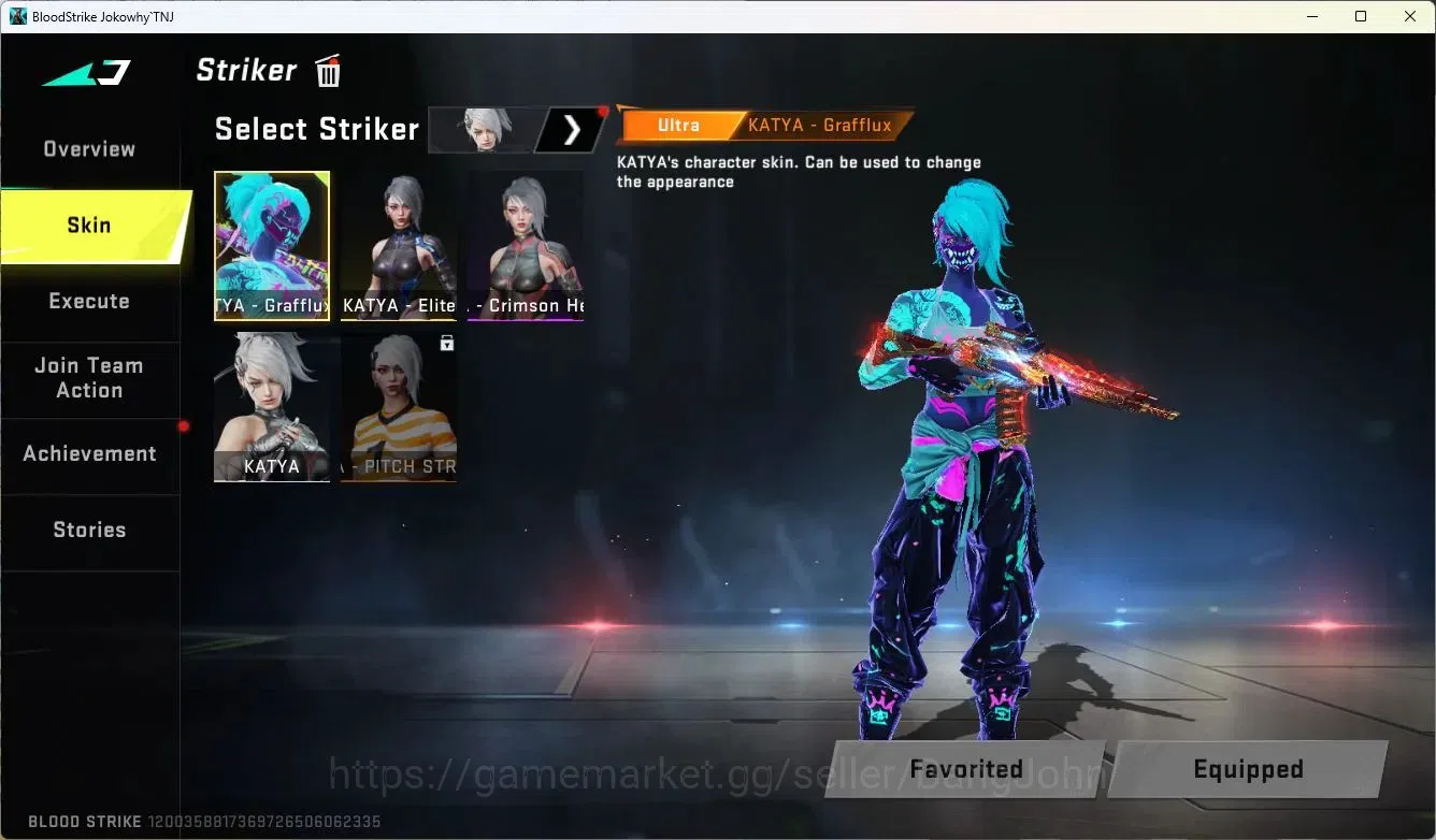 Blood Strike Accounts ASIA |ETERNAL: Desert Eagle-Scorpius|2 Collab:7DS image 9