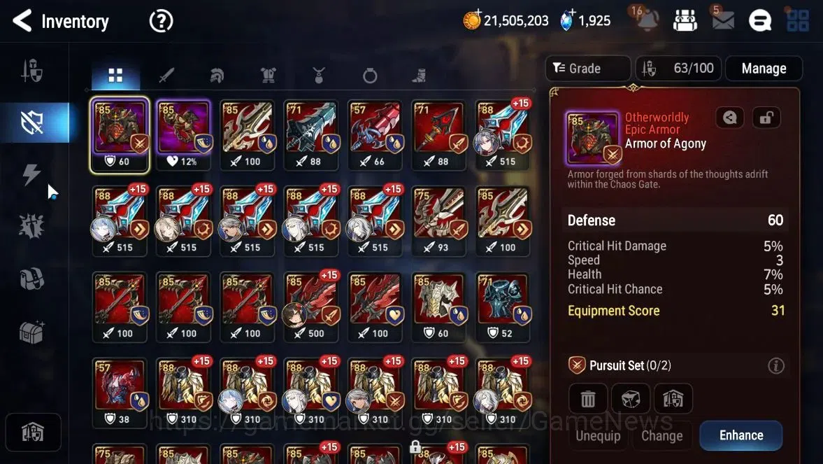 Epic Seven Accounts GLOBAL Unverif|NewEra|5 ML(Harsetti,Straze,SE Celi image 18