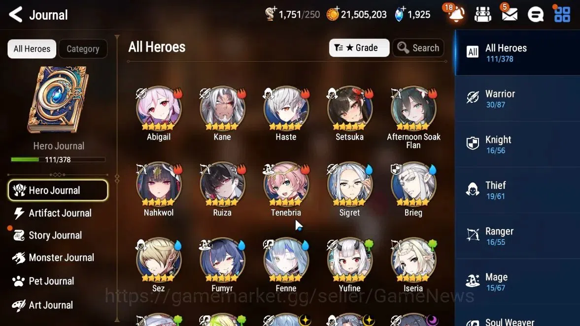 Epic Seven Accounts GLOBAL Unverif|NewEra|5 ML(Harsetti,Straze,SE Celi image 5