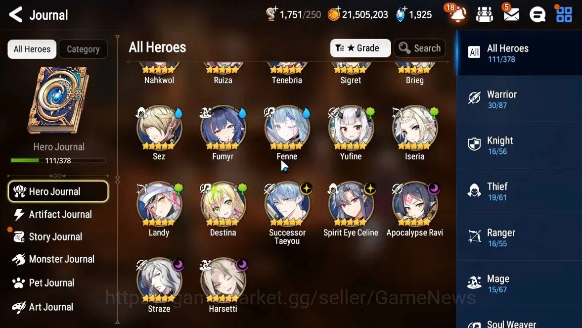 Epic Seven Accounts GLOBAL Unverif|NewEra|5 ML(Harsetti,Straze,SE Celi image 6
