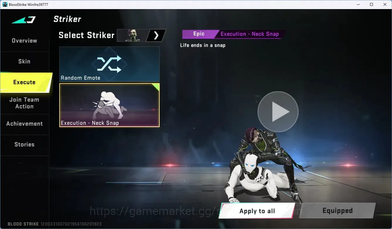Blood Strike Accounts ASIA | 2 7DS GUN: Kar98k,QBZ95 | 1 ULTRA GUN | 1 C image 9