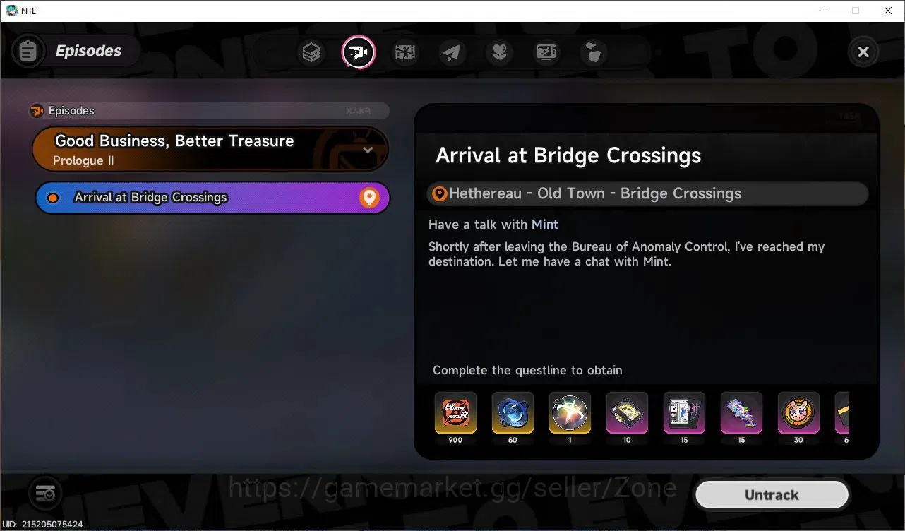 Neverness to Everness Accounts SEA Fresh Starter|HL 3|MC Female|1Limit Zankou|2 other(baicang,jiuyuan)|TakeMail Check SS 1