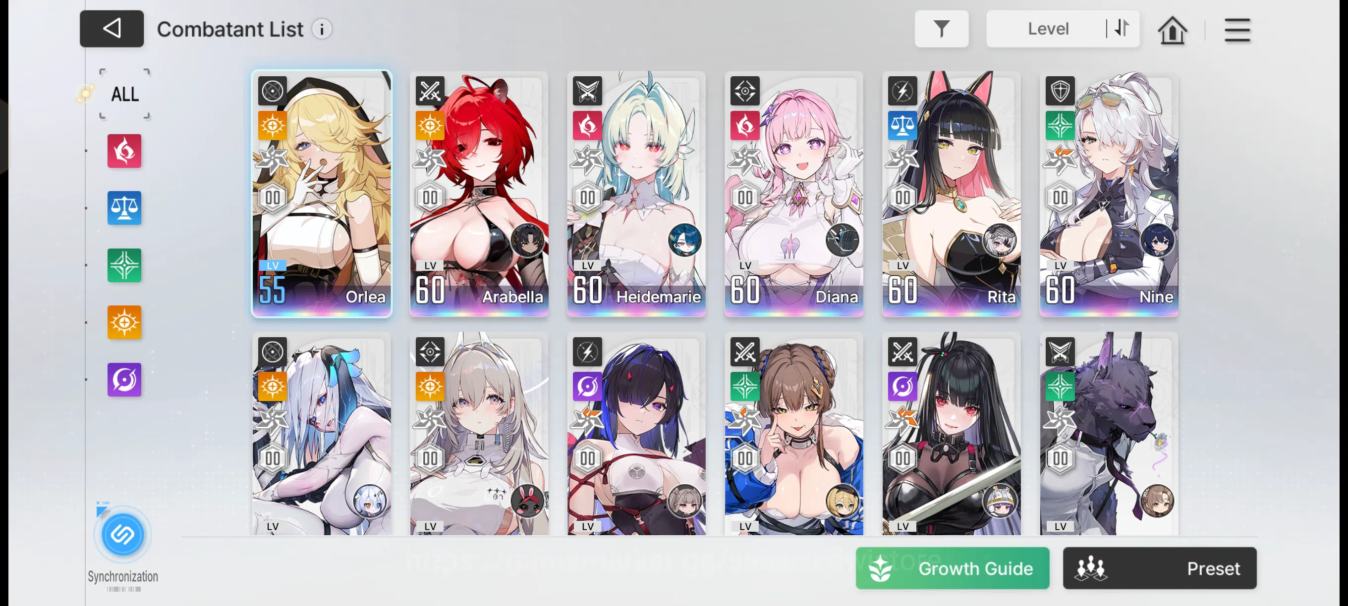 Chaos Zero Nightmare Accounts ASIA | LV 59 1