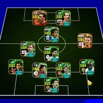 eFootball Accounts Legends & Iconic Players Android|2 Big Time Ruud van Nistelrooij & David Beckham|14 Epic Paul