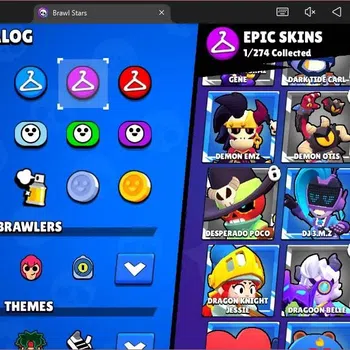 Brawl Stars Accounts Global | 450 Thropy|10 Brawler|1 Max Hypercharge(R image 1