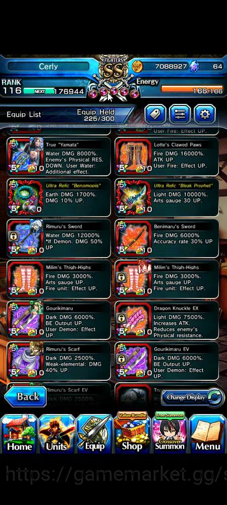 Grand Summoners Accounts Global|Rank 116|20 Ascend+15 TW|[Emiya,Fen,Sizhu,D image 13
