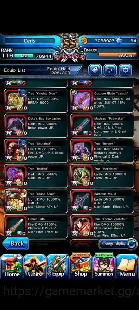 Grand Summoners Accounts Global|Rank 116|20 Ascend+15 TW|[Emiya,Fen,Sizhu,D image 14
