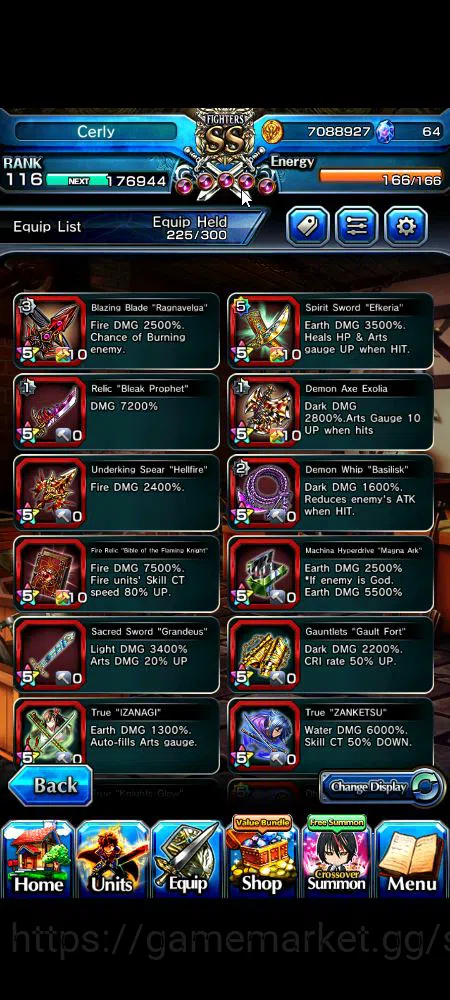 Grand Summoners Accounts Global|Rank 116|20 Ascend+15 TW|[Emiya,Fen,Sizhu,D image 15