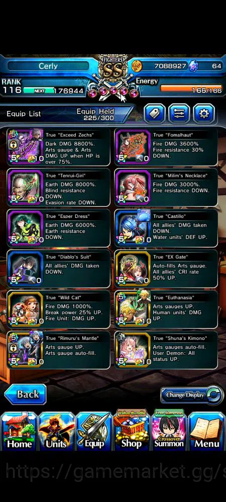 Grand Summoners Accounts Global|Rank 116|20 Ascend+15 TW|[Emiya,Fen,Sizhu,D image 16