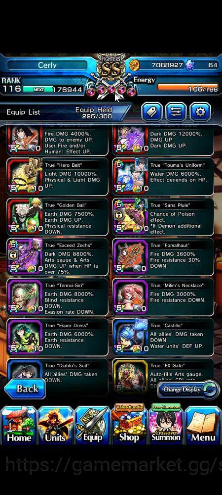 Grand Summoners Accounts Global|Rank 116|20 Ascend+15 TW|[Emiya,Fen,Sizhu,D image 17