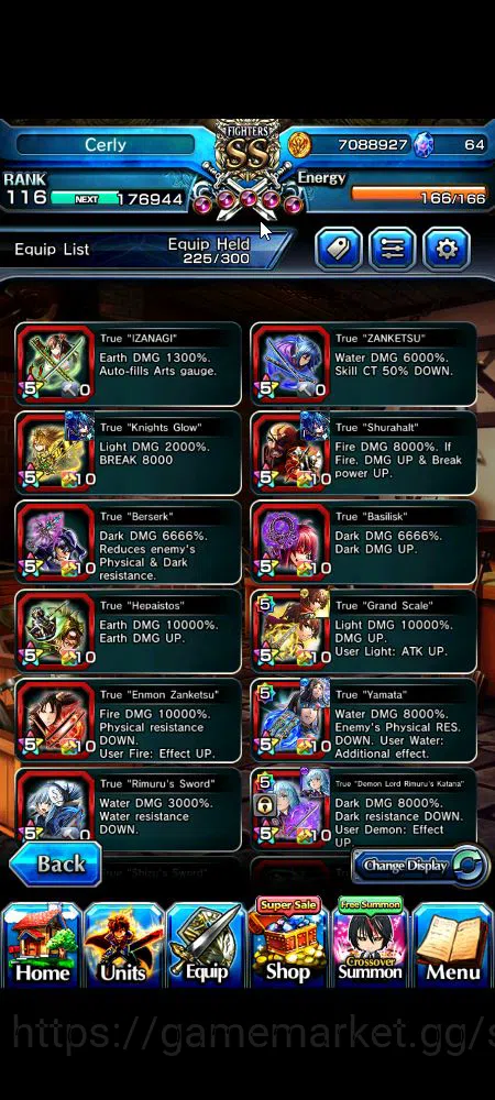 Grand Summoners Accounts Global|Rank 116|20 Ascend+15 TW|[Emiya,Fen,Sizhu,D image 18