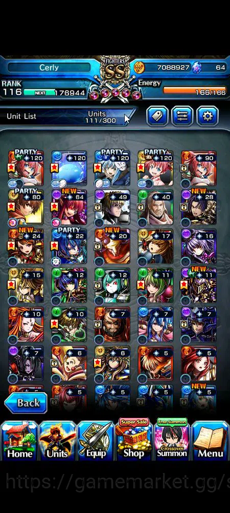 Grand Summoners Accounts Global|Rank 116|20 Ascend+15 TW|[Emiya,Fen,Sizhu,D image 19