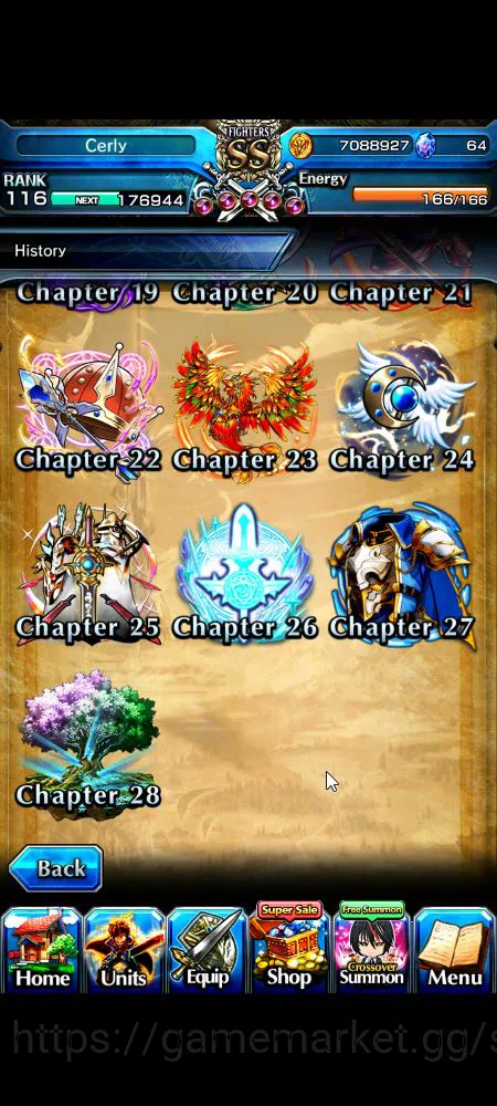 Grand Summoners Accounts Global|Rank 116|20 Ascend+15 TW|[Emiya,Fen,Sizhu,D image 2