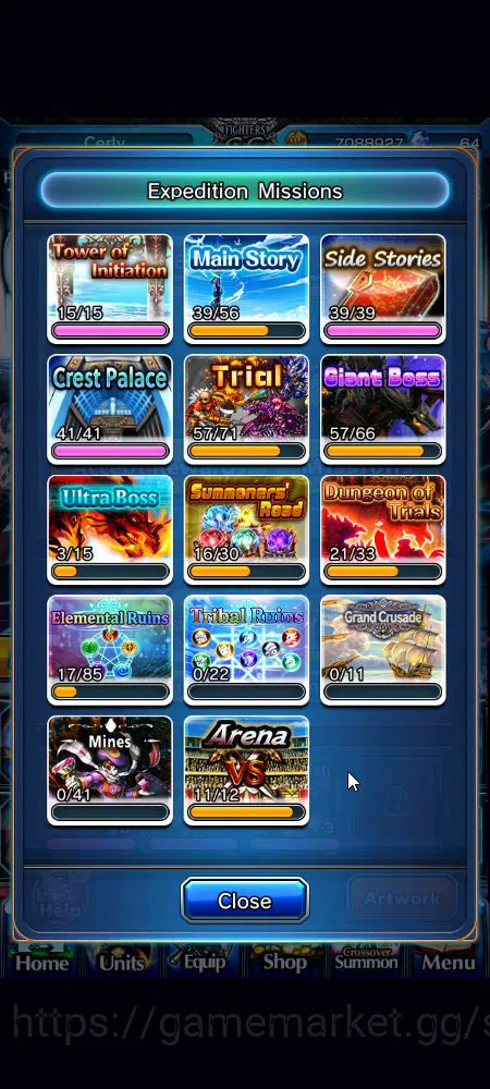Grand Summoners Accounts Global|Rank 116|20 Ascend+15 TW|[Emiya,Fen,Sizhu,D image 4